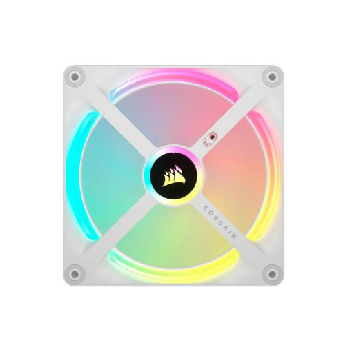 Imagen de CORSAIR COOLER QX120 RGB WHITE CO-9051005-WW