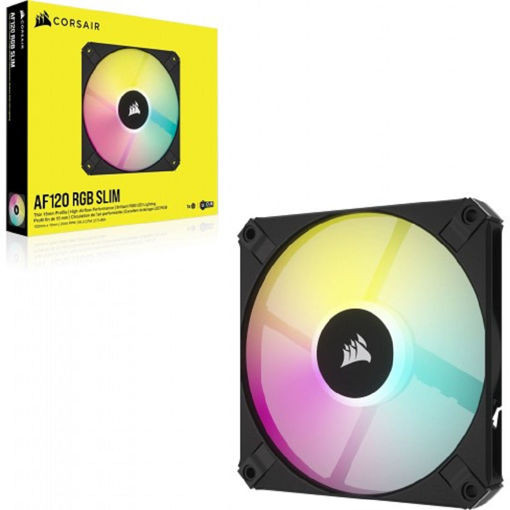 Imagen de CORSAIR COOLER AF120 RGB SLIM BLACK CO-9050162-WW