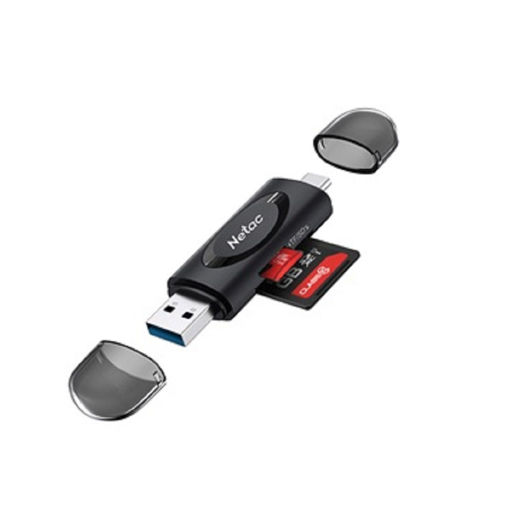 Imagen de CARD READER NETAC FLASH CARD READER WK13 NT09WK13-30GR