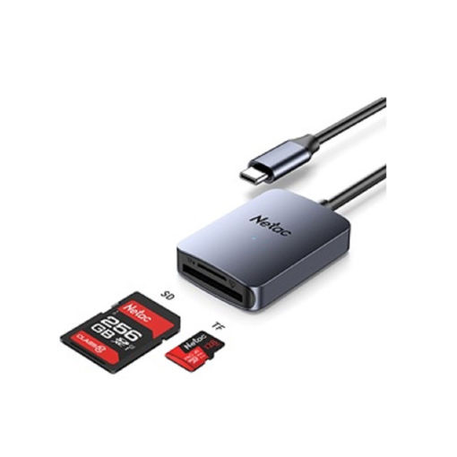 Imagen de CARD READER NETAC  FLASH CARD READER WK12 NT09WK12-30GR
