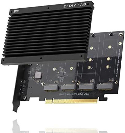 Imagen de ADAPTADOR M.2 QUAD EZDIY-FAB PCIE 4.0/3.0 X16