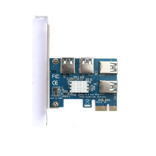 Imagen de TARJETA GENERICA PCI-E X1 A 4 PORT USB 3.0