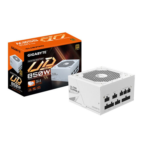 Imagen de FUENTE GIGABYTE 850W WHITE GP-UD850GM PG5W GOLD