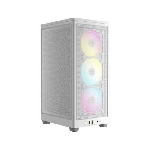 Imagen de GABINETE CORSAIR 2000D RGB WT-DS