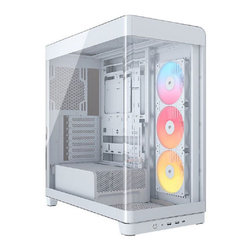 Imagen de GABINETE CORSAIR FRAME 4500X R-R ARGB WH CC-9011315-WW