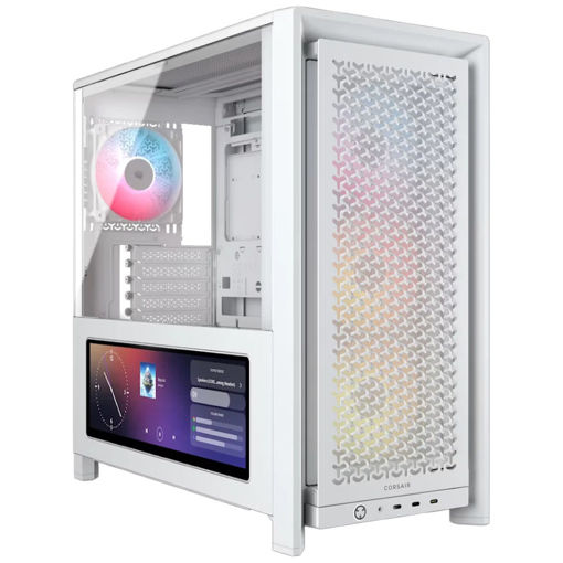 Imagen de GABINETE CORSAIR 4000D FRAME LCD RS ARGB CC-9011327-WW