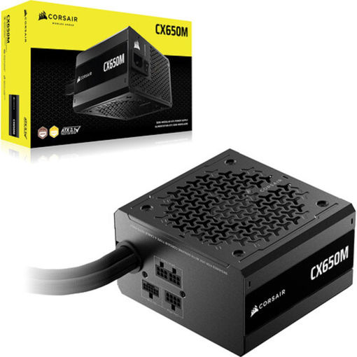 Imagen de FUENTE CORSAIR CX650M CX-M CP-9020310-NA BRONZE