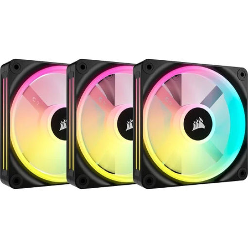 Imagen de CORSAIR COOLER QX120 RGB STARTER KIT CO-9051002-WW KIT 3 FA