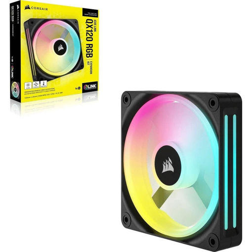 Imagen de CORSAIR COOLER ICUE QX120 RGB BLACK CO-9051001-WW