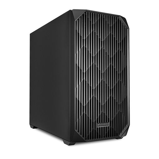 Imagen de GABINETE SHARKOON MK3 BLACK MATX