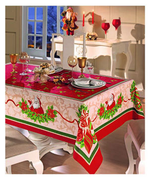 Imagen de Mantel Dohler Navidad 140*210 Surt.