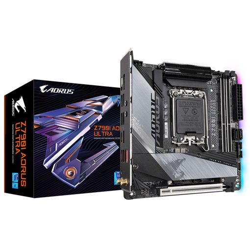 Imagen de MOTHERBOARD GIGABYTE Z790I AORUS ULTRA LGA1700 DDR5 MINI-ITX WIFI 6E