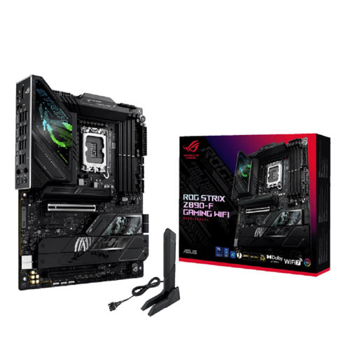 Imagen de MOTHERBOARD ASUS ROG STRIX Z890-F GAMING WIFI LGA1851 DDR5 ATX