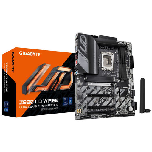 Imagen de MOTHERBOARD GIGABYTE Z890 UD WIFI 6E LGA1851 DDR5 ATX