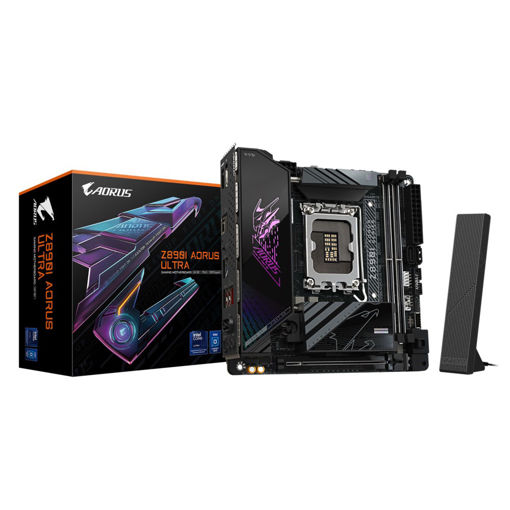 Imagen de MOTHERBOARD GIGABYTE Z890I AORUS ULTRA LGA1851 DDR5 MINI-ITX WIFI 7
