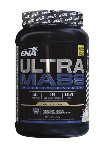Imagen de Ena Ultra Mass Vainilla 1500gr