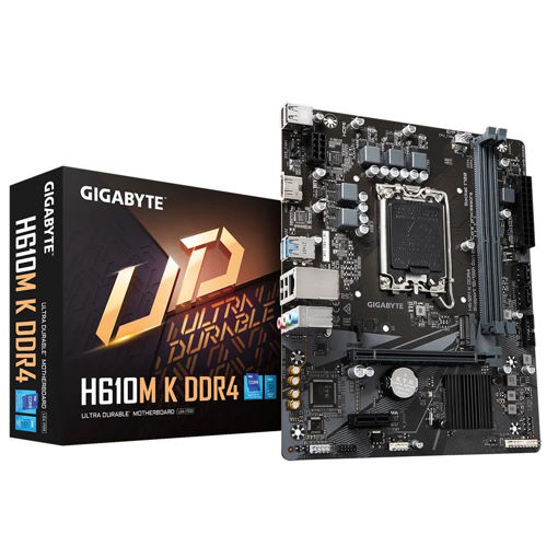 Imagen de MOTHERBOARD GIGABYTE H610M K DDR4 LGA1700 MICRO ATX