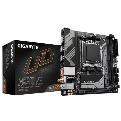 Imagen de MOTHERBOARD GIGABYTE A620I AX MINI ITX