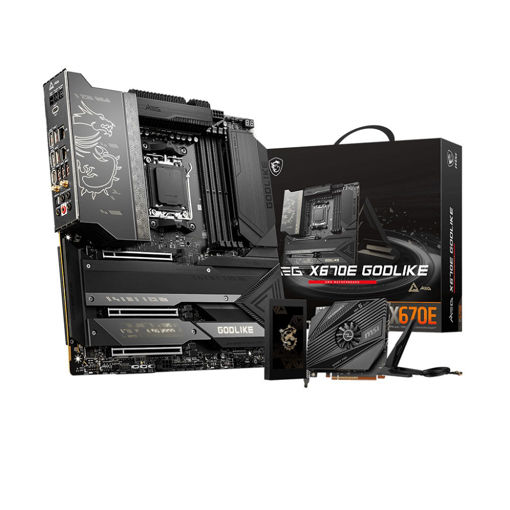 Imagen de MOTHERBOARD MSI MEG X670E GODLIKE AM5 DDR5 E-ATX WIFI 6E