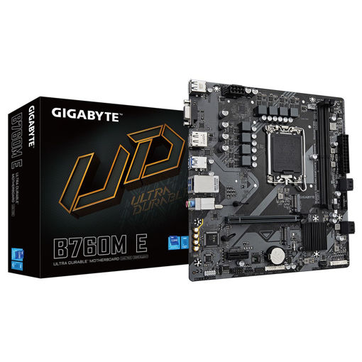 Imagen de MOTHERBOARD GIGABYTE B760M E LGA1700 DDR5 MICRO ATX