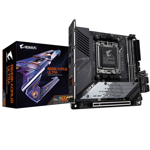 Imagen de MOTHERBOARD GIGABYTE B650I AORUS ULTRA AM5 DDR5 MINI-ITX WIFI 6E