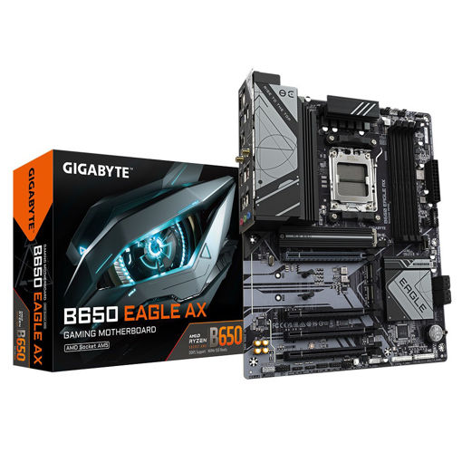 Imagen de MOTHERBOARD GIGABYTE B650 EAGLE AX AM5 DDR5 ATX WIFI 6E