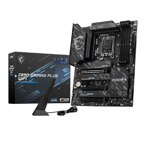 Imagen de MOTHERBOARD MSI Z890 GAMING PLUS WIFI LGA1851 DDR5 ATX