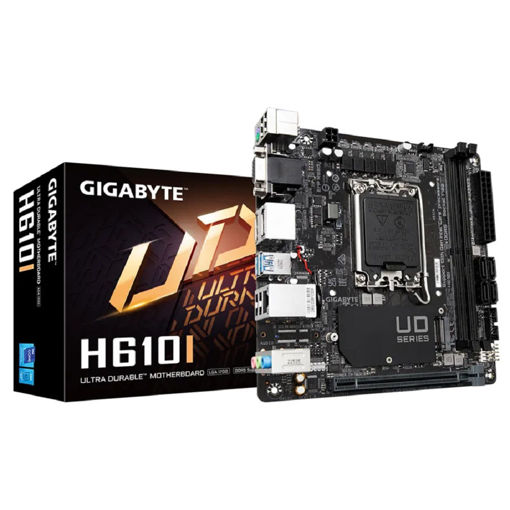 Imagen de MOTHERBOARD GIGABYTE H610I LGA1700 DDR4 MINI-ITX