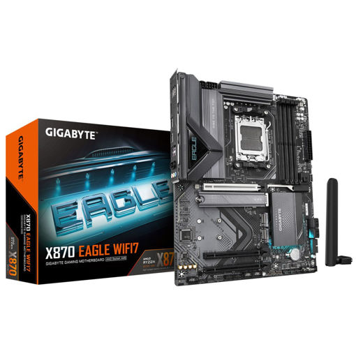Imagen de MOTHERBOARD GIGABYTE X870 EAGLE WIFI 7 AM5 DDR5 ATX