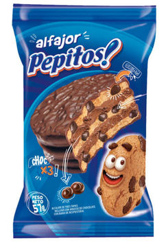 Imagen de Alfajor Pepitos Triple 57 gr