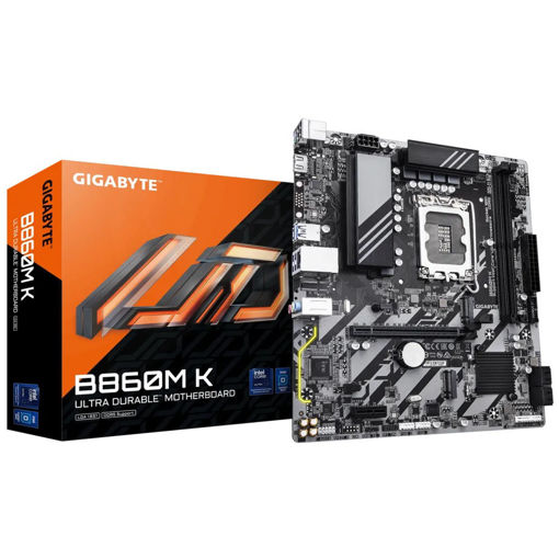 Imagen de MOTHERBOARD GIGABYTE B860M K LGA1851 DDR5 MICRO ATX