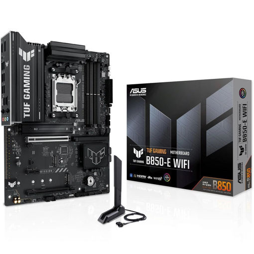 Imagen de MOTHERBOARD ASUS TUF GAMING B850-E WIFI AM5 DDR5 ATX