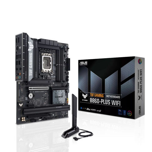 Imagen de MOTHERBOARD ASUS TUF GAMING B860-PLUS WIFI LGA1851 DDR5 ATX