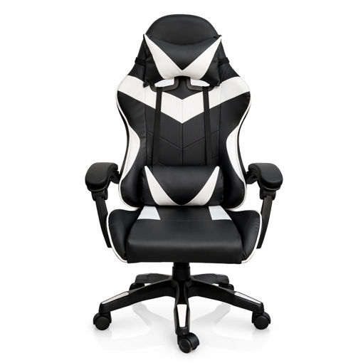 Imagen de GENERICA SILLA GAMER CUERO SINTETICO BK/WT