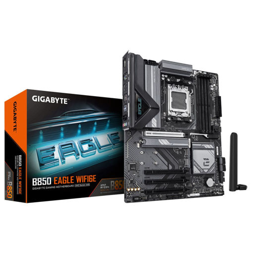 Imagen de MOTHERBOARD GIGABYTE B850 EAGLE WIFI 6E AM5 DDR5 ATX