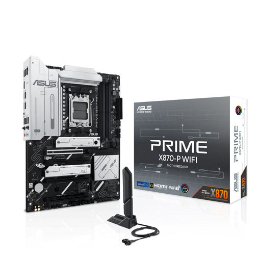 Imagen de MOTHERBOARD ASUS PRIME X870-P WIFI AM5 DDR5 ATX