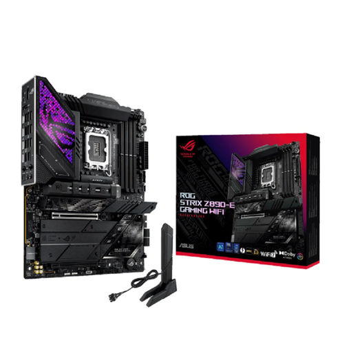 Imagen de MOTHERBOARD ASUS ROG STRIX Z890-E GAMING WIFI LGA1851 DDR5 ATX