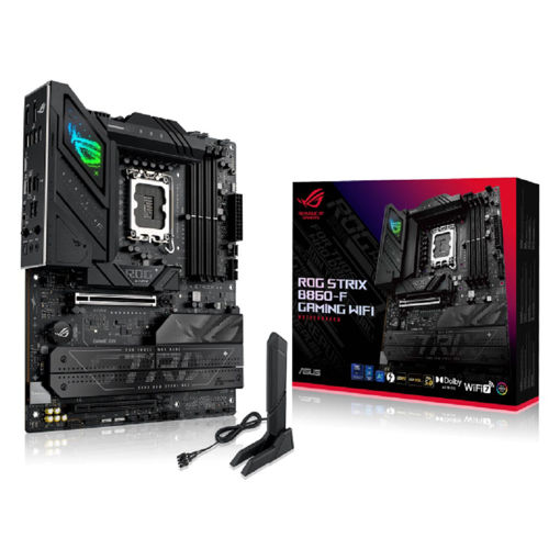 Imagen de MOTHERBOARD ASUS ROG STRIX B860-F GAMING WIFI LGA1851 DDR5 ATX