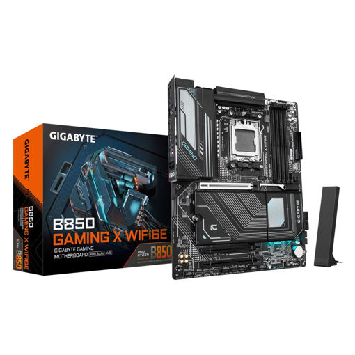 Imagen de MOTHERBOARD GIGABYTE B850 GAMING X WIFI 6E AM5 DDR5 ATX