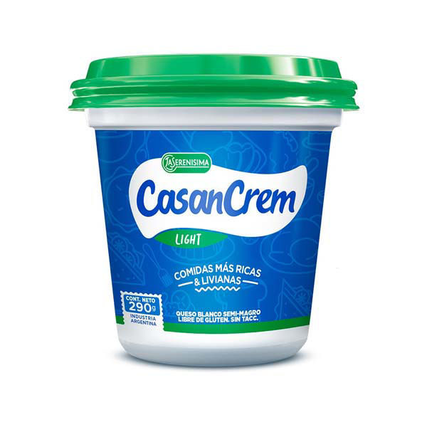 Imagen de Casancrem Light Pote 290gr