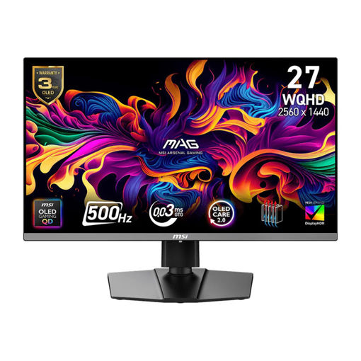 Imagen de MONITOR MSI MAG 272QP QD‑OLED 27" QHD 240HZ GAMING
