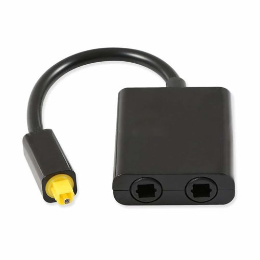 Imagen de GENERICO ADAPTADOR AUDIO OPTICO 2X1