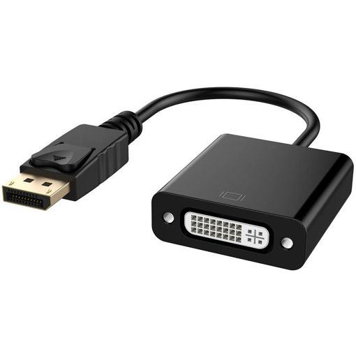 Imagen de GENERICO ADAPTADOR DISPLAYPORT A DVI-D HEMBRA