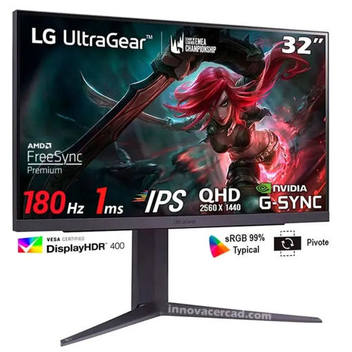 Imagen de "MONITOR LG 32"" 32GS75Q"