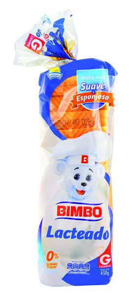 Imagen de Pan Bimbo Lacteado 650 gr