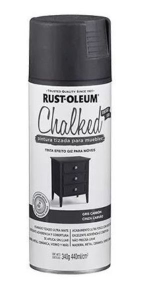 Imagen de Aerosol Rust Oleum Tizado Gris Carbón 340 G - Ynter