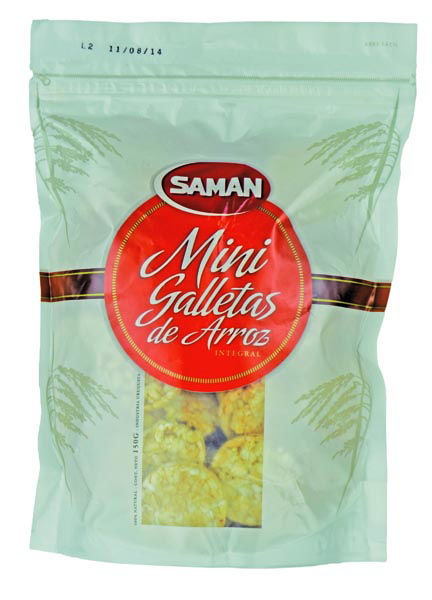 Imagen de Galleta de Arroz Saman Mini 150 Grs.
