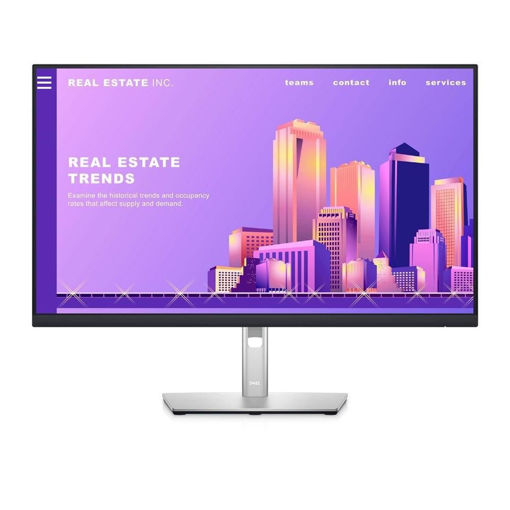 Imagen de MONITOR DELL 27" P2722H IPS FULL HD HDMI DP USB ERGONÓMICO