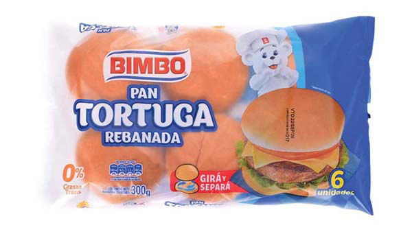 Imagen de Pan Tortuga Bimbo Rebanada X6