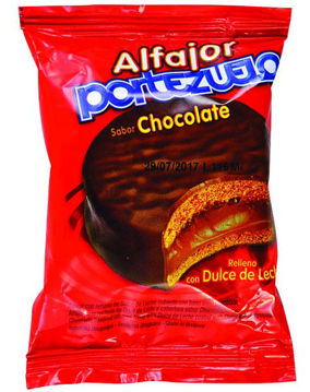 Imagen de Alfajor Portezuelo Chocolate